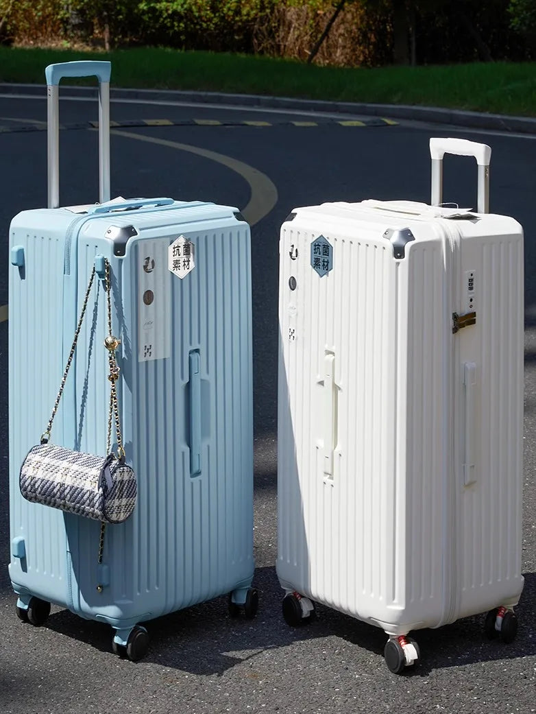 28/30/36/50 inch Oversized Travel Suitcase with Five Spinner Wheels 20 inch Boardable Case PC High Capacity Trolley Luggage