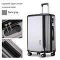20 22 24 28 Inch Carry-on Suitcase Aluminium frame Rolling Luggage Trip Cabin Trolley Case Travel Bag Password Lock Zipper