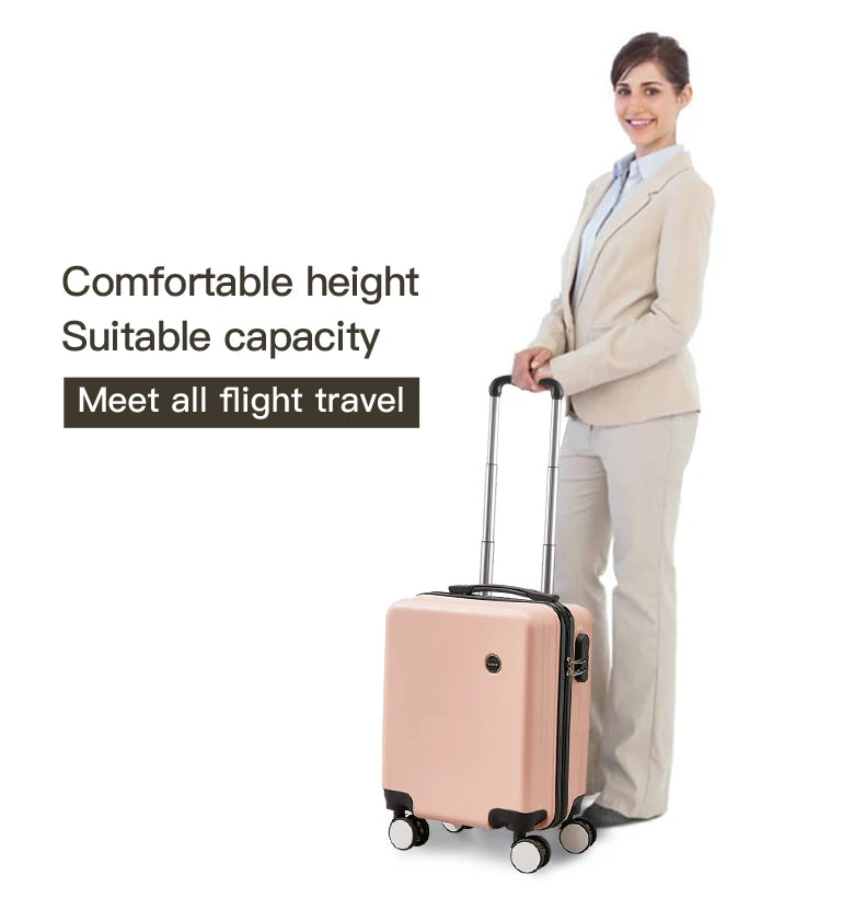 14/16 inch Small Luggage Compartment 20*30*40 cm Spring and Autumn Air Travel Boarding Password Box Travel Suitcase