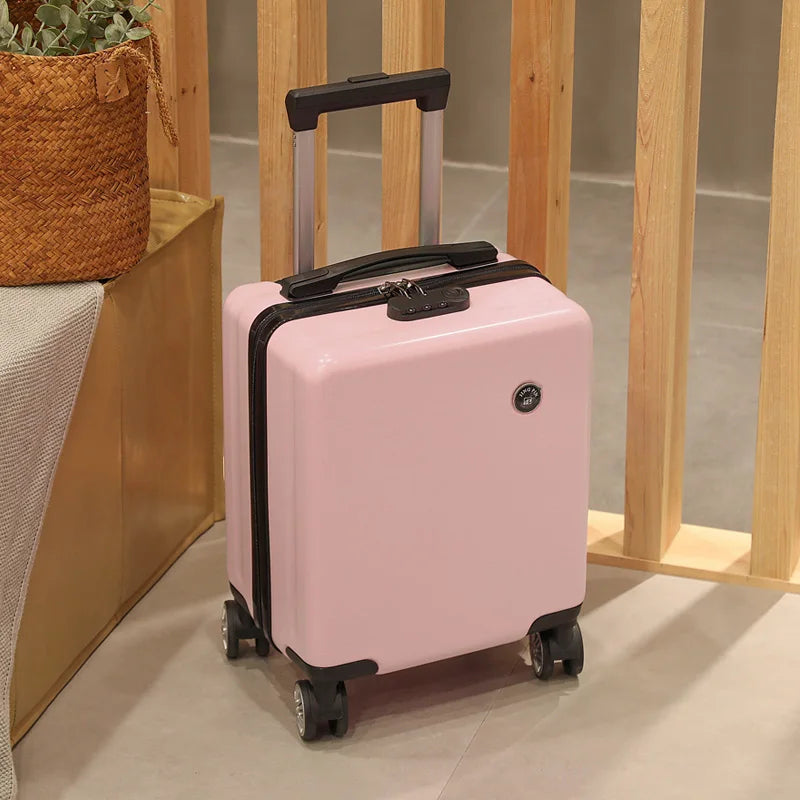 14/16 inch Small Luggage Compartment 20*30*40 cm Spring and Autumn Air Travel Boarding Password Box Travel Suitcase