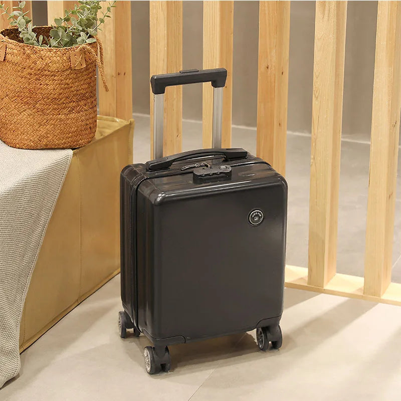 14/16 inch Small Luggage Compartment 20*30*40 cm Spring and Autumn Air Travel Boarding Password Box Travel Suitcase
