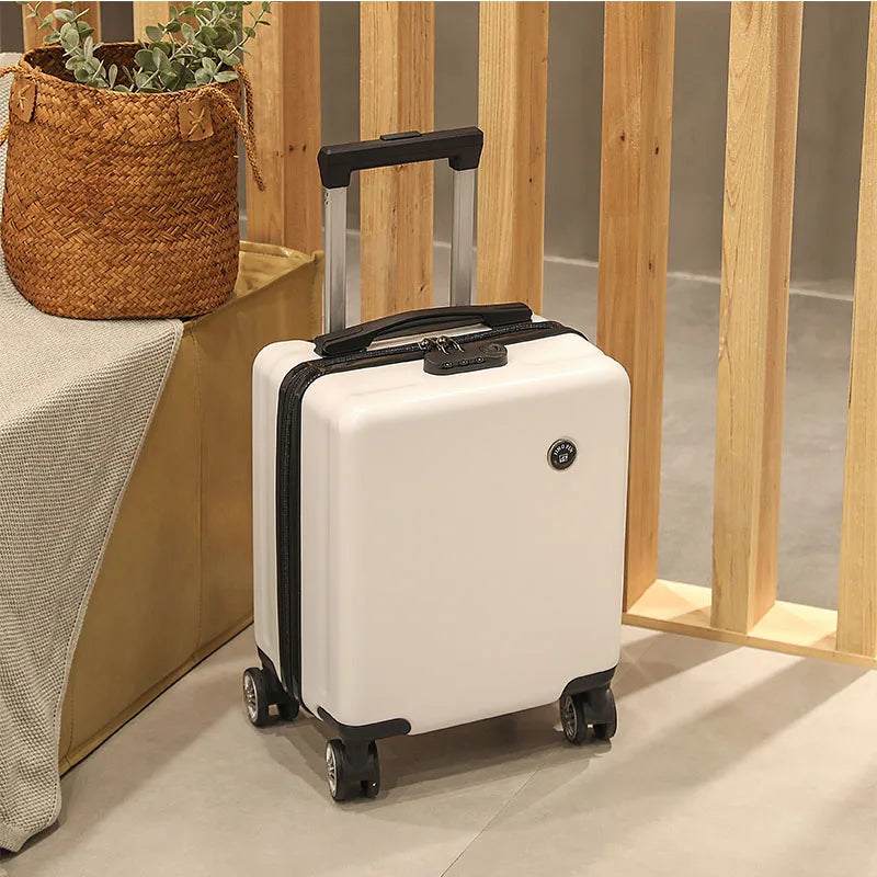14/16 inch Small Luggage Compartment 20*30*40 cm Spring and Autumn Air Travel Boarding Password Box Travel Suitcase