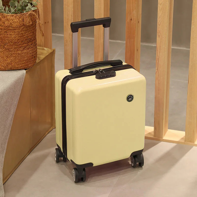 14/16 inch Small Luggage Compartment 20*30*40 cm Spring and Autumn Air Travel Boarding Password Box Travel Suitcase