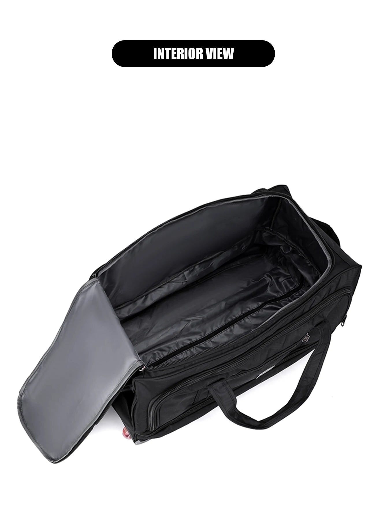 Multifunctional Trolley Travel Bag, Large-Capacity Men's and Women's Business Boarding Bag, Short-Distance Luggage Bag, Portable