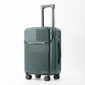 Suitcase Luggage Stylish Business Suitcase with Cup Holder Compact 20-inch Lightweight Carry-on