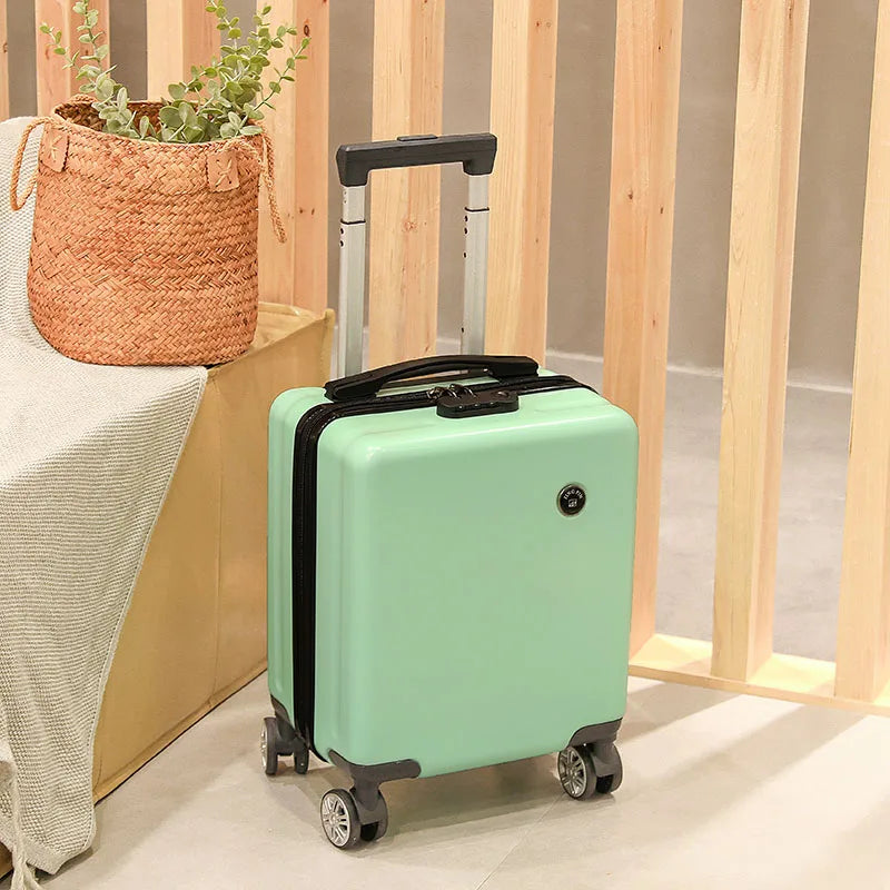14/16 inch Small Luggage Compartment 20*30*40 cm Spring and Autumn Air Travel Boarding Password Box Travel Suitcase